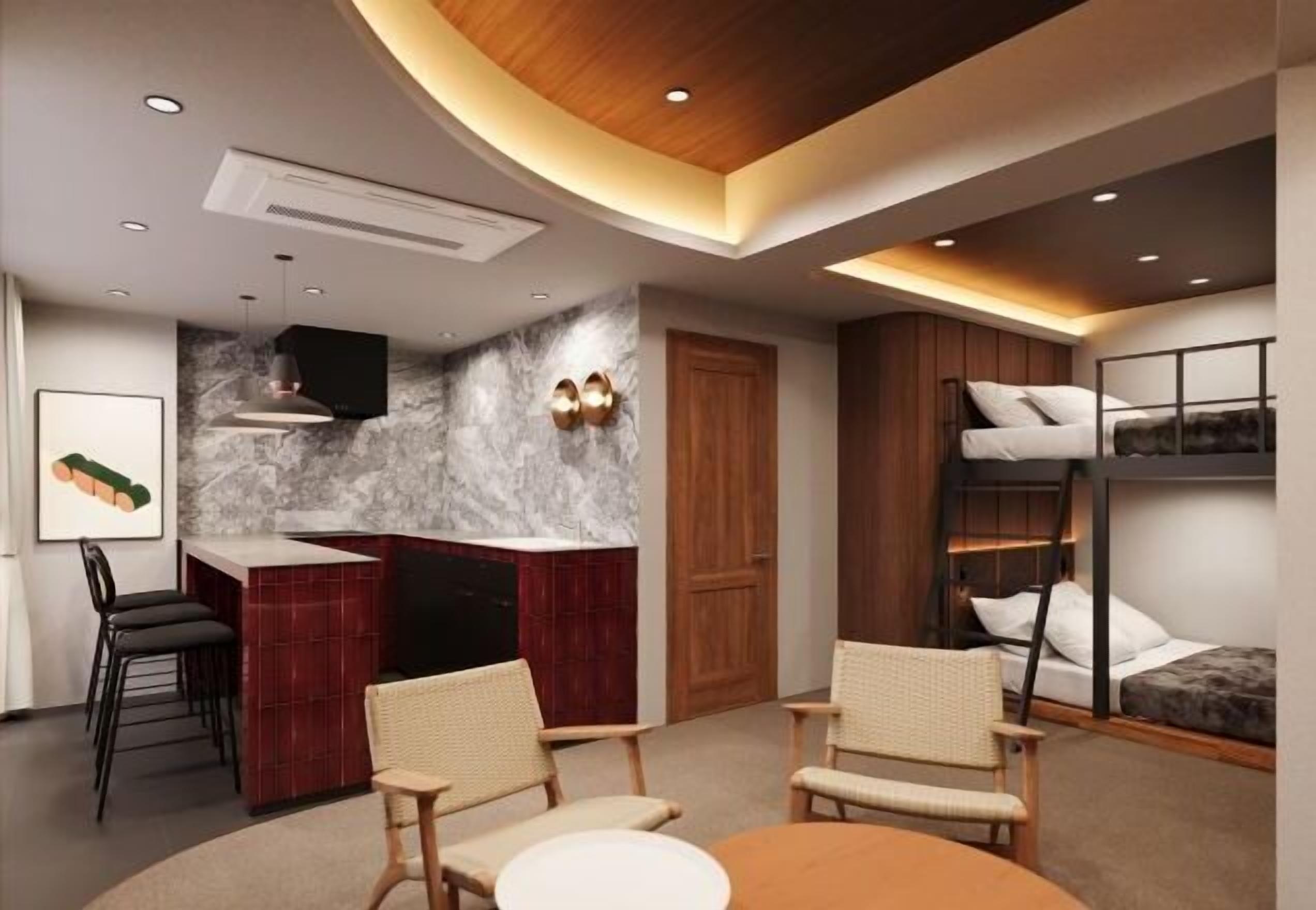 1 bedroom, individually decorated, individually furnished