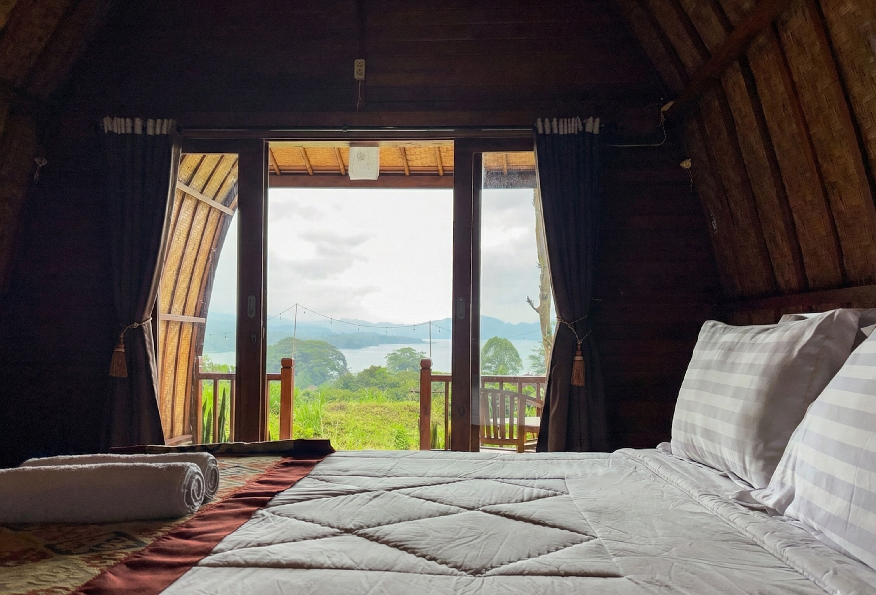 Cottage | 1 bilik tidur, peralatan tempat tidur premium, gebar bulu kapas 