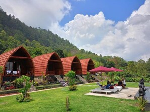 Front of property - D'Taman Cabin Kintamani (Kintamani)