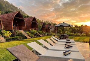 Front of property - D'Taman Cabin Kintamani (Kintamani)