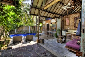 Terrace/patio - Villa Samalama Gili Trawangan (Gili Trawangan)