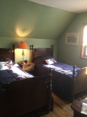 3 bedrooms, iron/ironing board, travel cot, WiFi