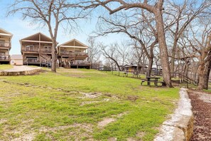 Exterior - Open to Guests, Praying for TX - Riverfront Retreat, Outdoor Bar & Kitchen, Grill, Two Large Decks (New Braunfels)