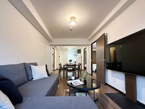 TV, offices - Apt for 14 Ppl Great Location In a Quiet Area (Naka Ward, Hiroshima)