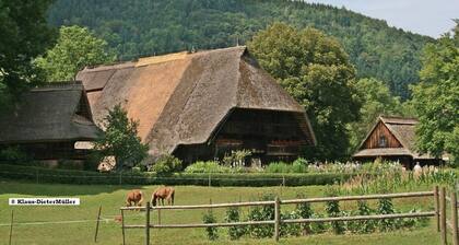 Ferienhaus 'Haus Am Waldrand' mit Bergblick, Privatterrasse und Wi-Fi