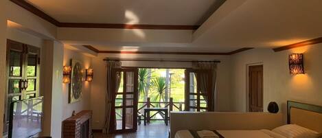 Deluxe-Dreibettzimmer | Ausblick vom Zimmer