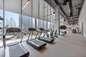 Fitness facility - Stylish and Luxury 1 BD in Downtown (Dubai)