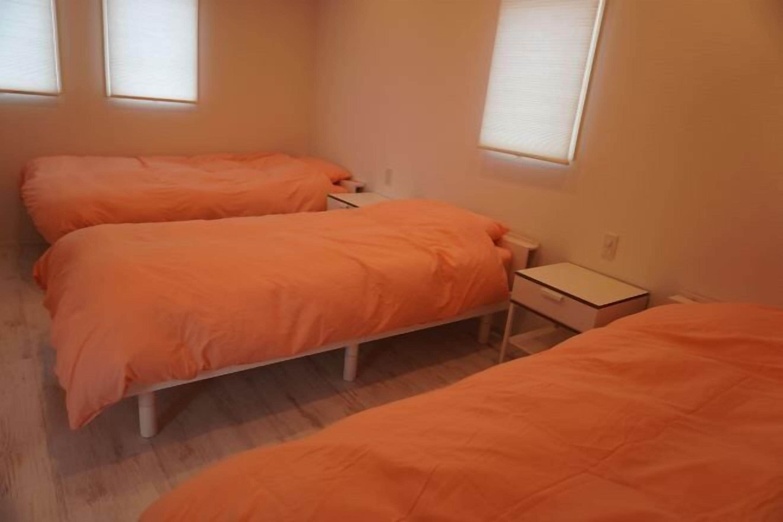 Premium bedding, down duvets, memory-foam beds, individually decorated