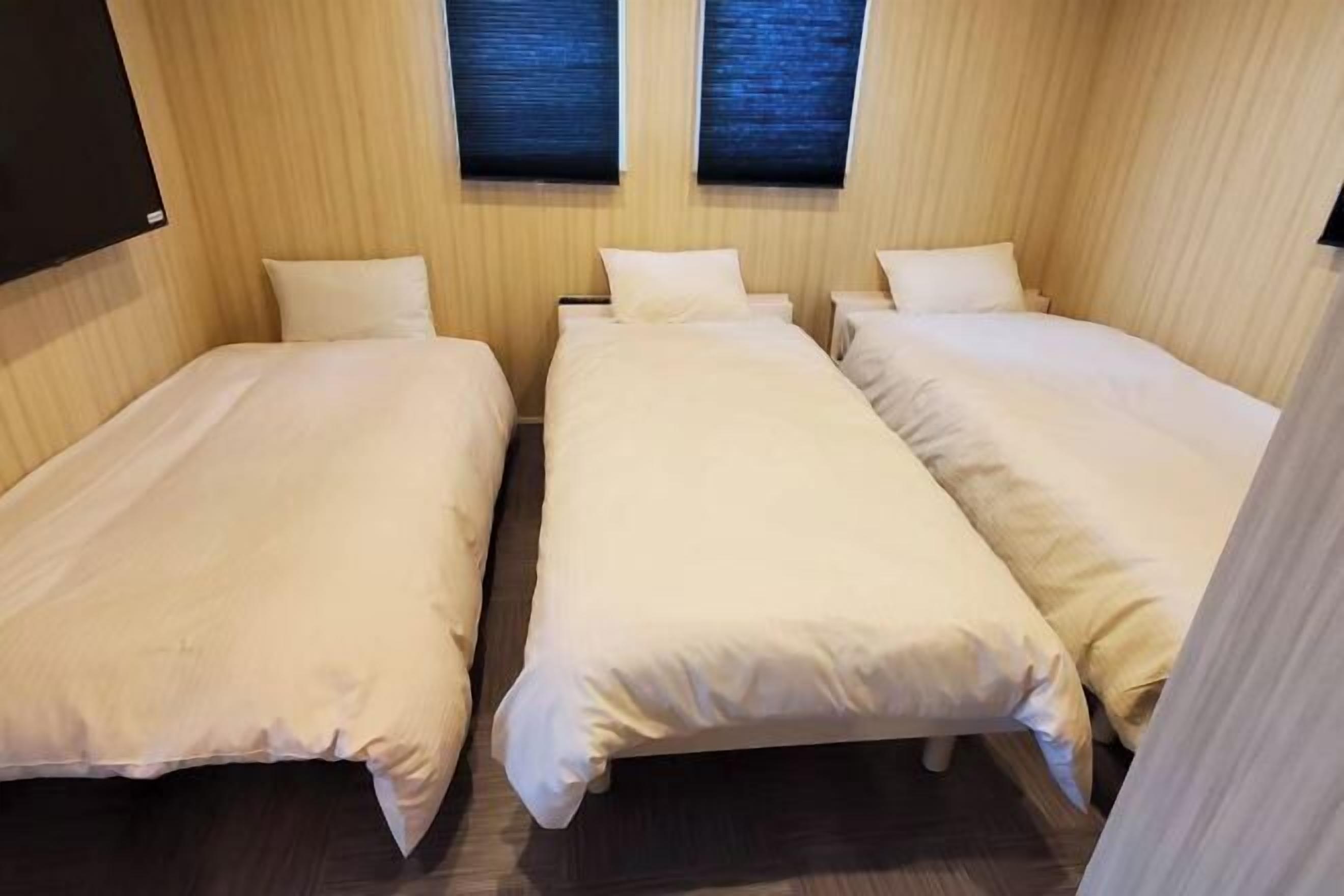 Premium bedding, down duvets, memory-foam beds, individually decorated