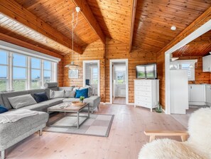Fernseher, Kamin