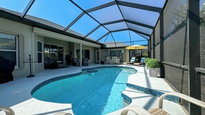 Piscine chauffée