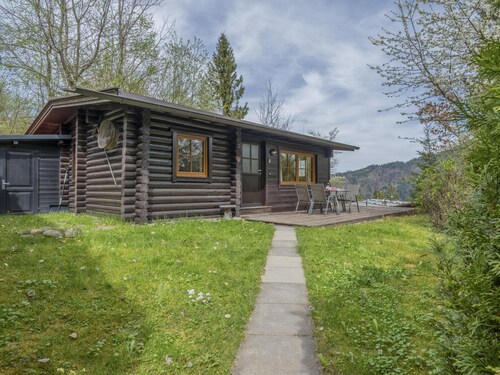 Detached wooden chalet with panoramic views