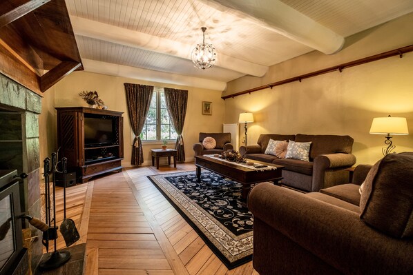 Fireplace, offices, printers