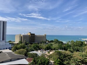 Deluxe Condo, Sea View | Terrace/patio - The Cloud by PSR (Pattaya)
