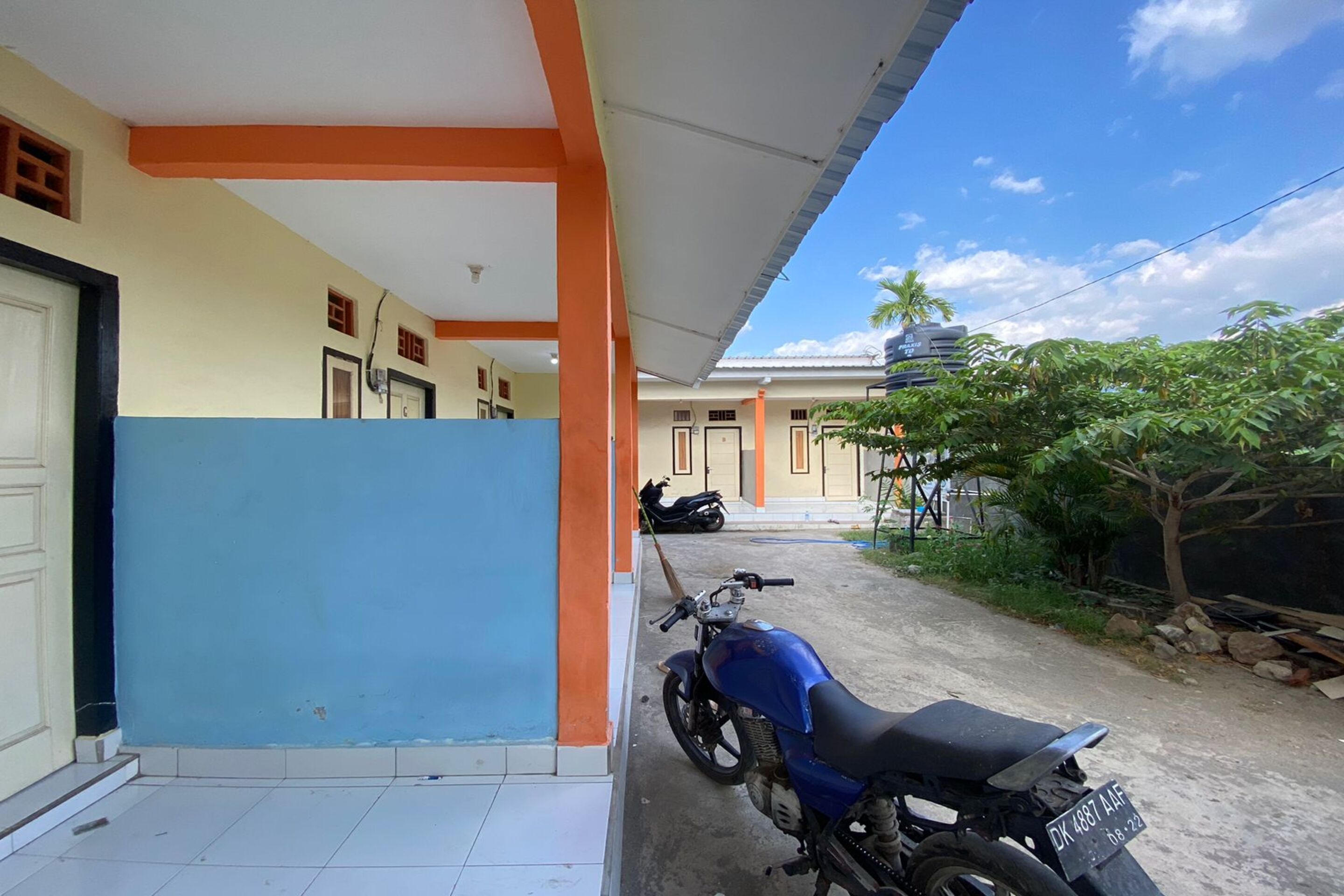 Fachada da propriedade