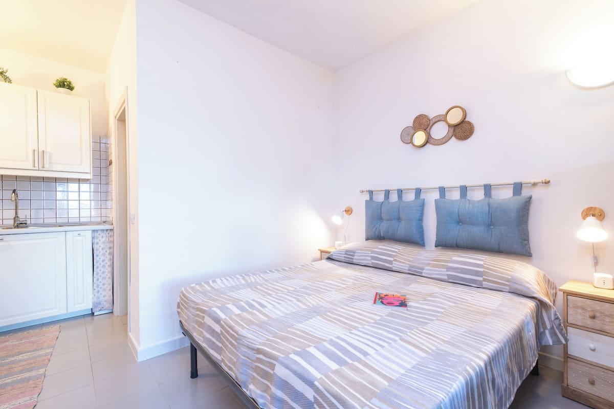 ファミリー スタジオ (I Fari 27 600m From The Beach) | ベッドシーツ