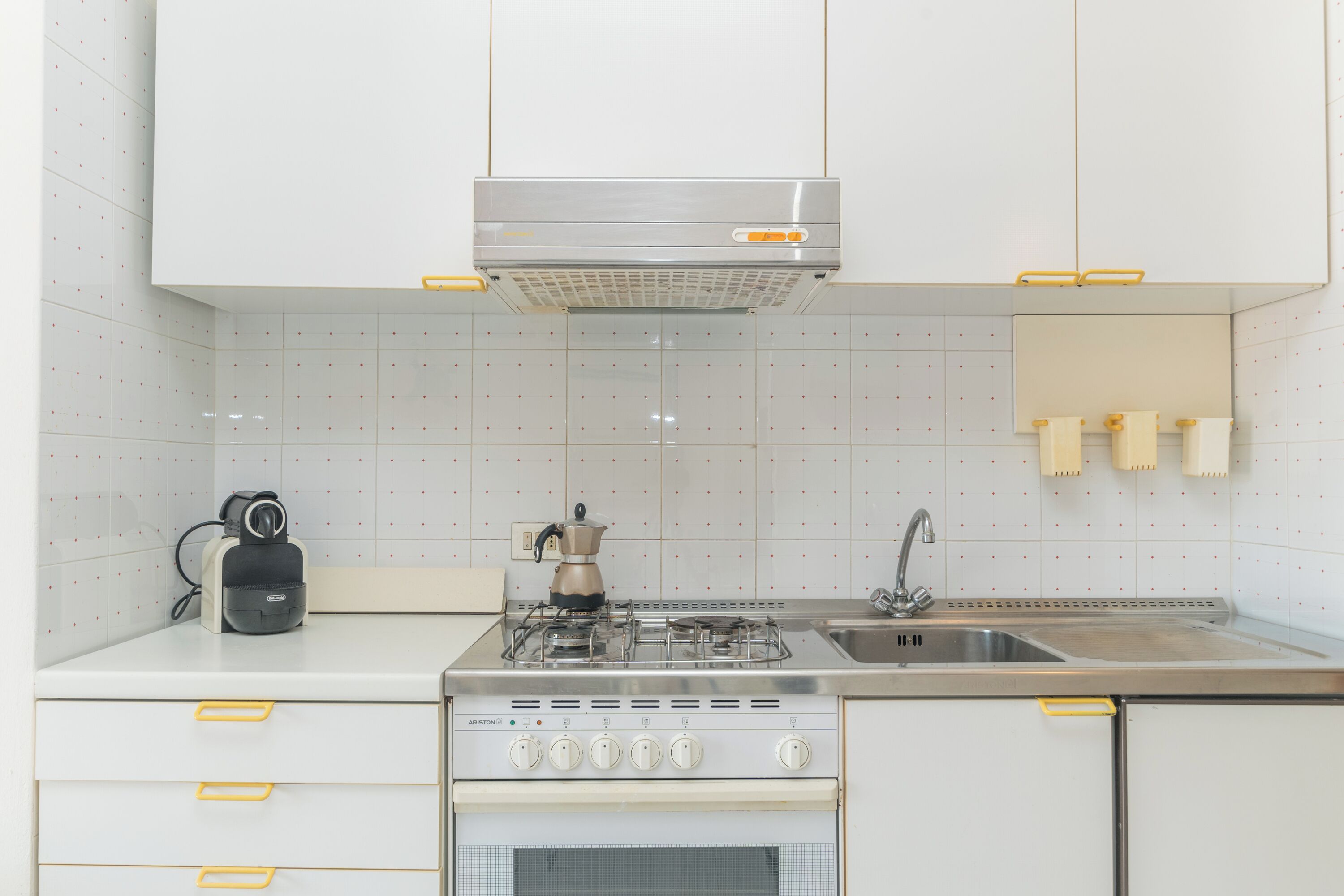 Studio – standard (I Fari 205 600m From The Beach) | Eget kjøkken | Kjøleskap, mikrobølgeovn, kokeplater og oppvaskmaskin