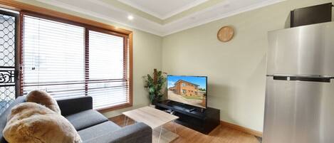 Una Smart TV, libros