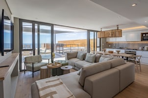 Apartment, 3 Bedrooms | Living area | Flat-screen TV