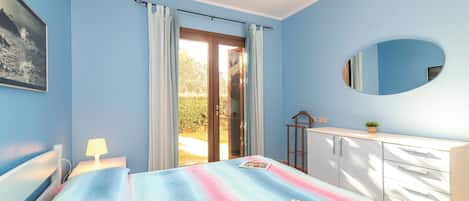 2 makuuhuonetta, vuodevaatteet