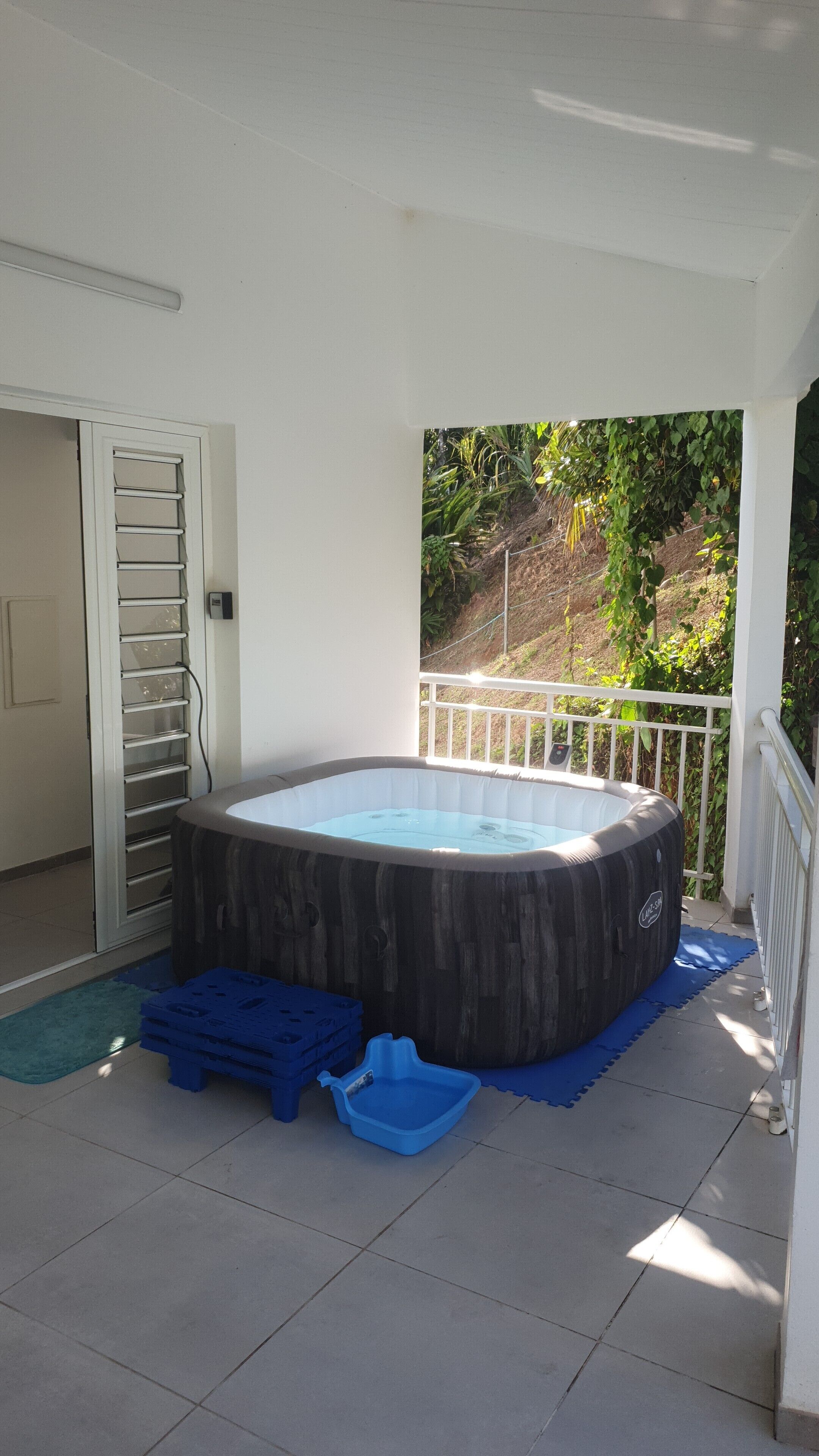 Idromassaggio all'aperto