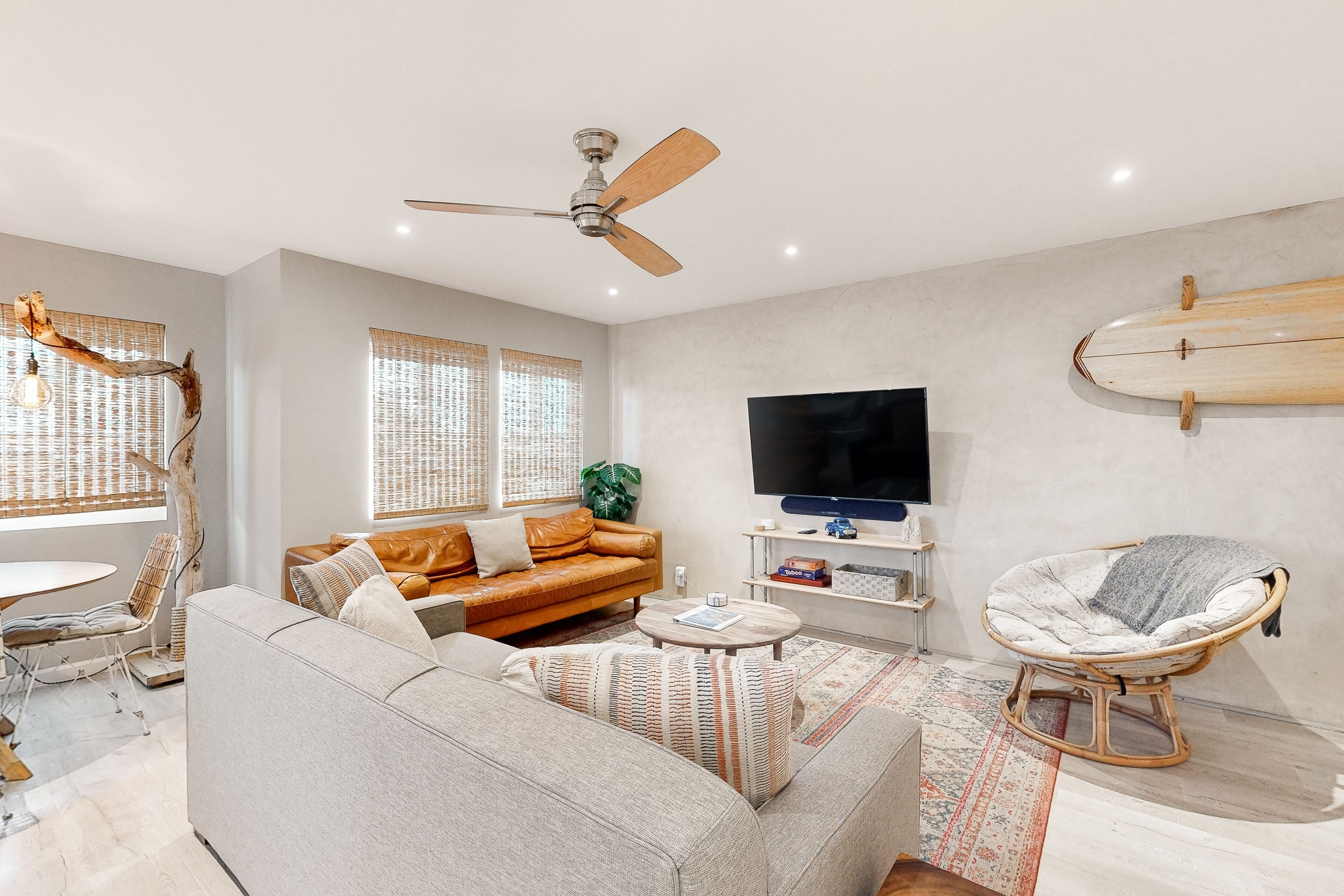 Two-Story Family-Friendly Duplex w/ Two Kitchens, a Shared Firepit, & Free WiFi