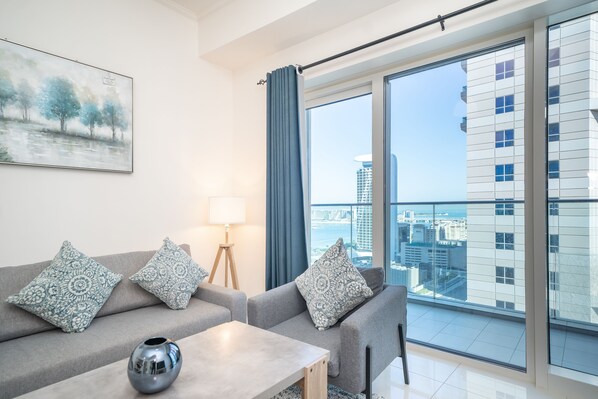 Leilighet – superior | Oppholdsområde