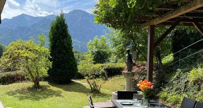Ferienwohnung Nonn mit traumhaften Bergblick, 140 qm mit 2 Schlafzimmern
