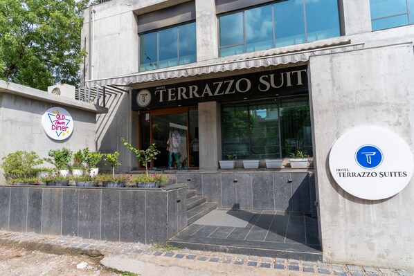 Front of property - Terrazzo Suits (Ahmedabad)