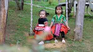 Children’s play area – outdoor - Van Ho Ecolodge (Van Ho)