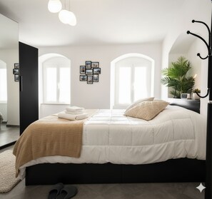 Basic-lejlighed | 1 soveværelse, gratis Wi-Fi, sengetøj