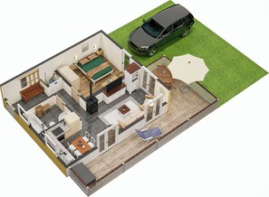مخطط تصميم الطابق