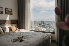 Suite Presidensial, 3 kamar tidur, Akses Club Lounge | Seprai katun Mesir, seprai premium, dan selimut bulu angsa