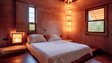 Standaard huis | 1 slaapkamer, luxe beddengoed, donsdekens, een laptopwerkplek