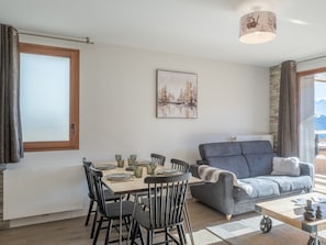 Dining - Bright apartment with terrace and parking in Alpe d'Huez (Huez)