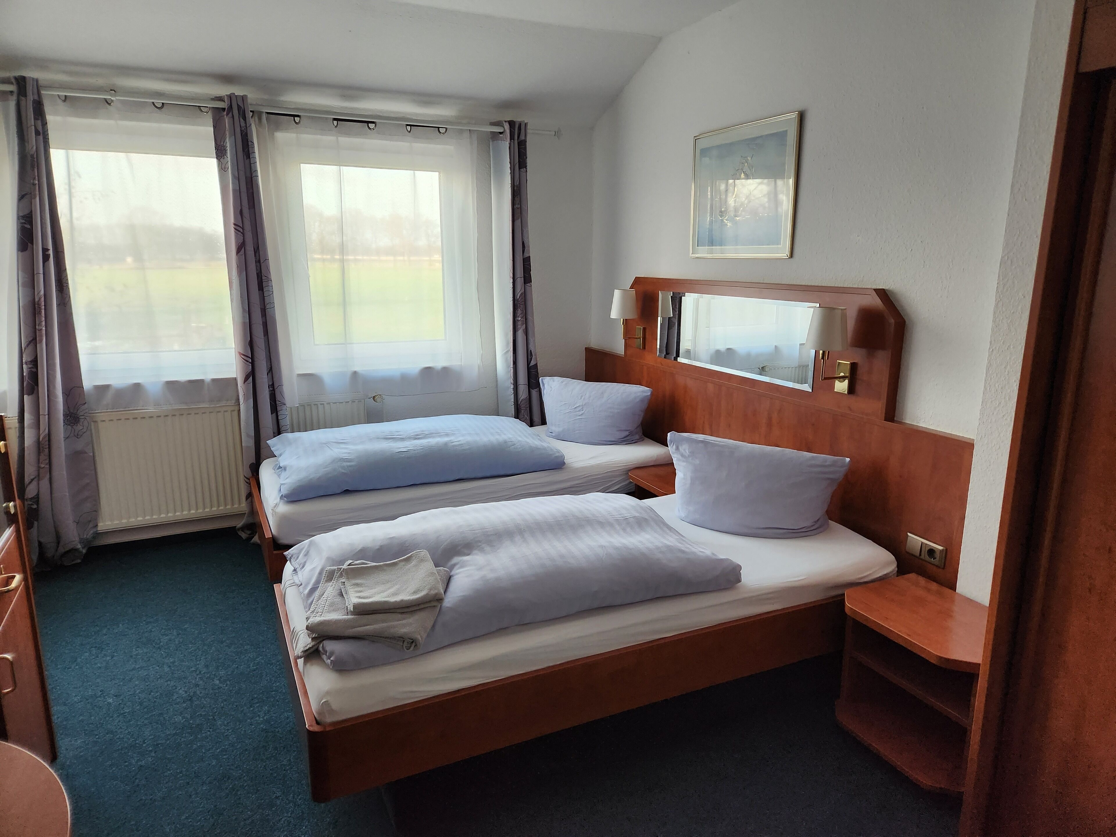 Hypoallergeen beddengoed, een bureau, gratis wifi