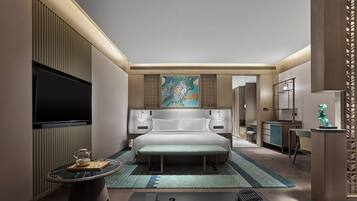 Room, 1 King Bed (Wellbeing Sanctuary) | Premium bedding, down duvets, pillow-top beds, free minibar items