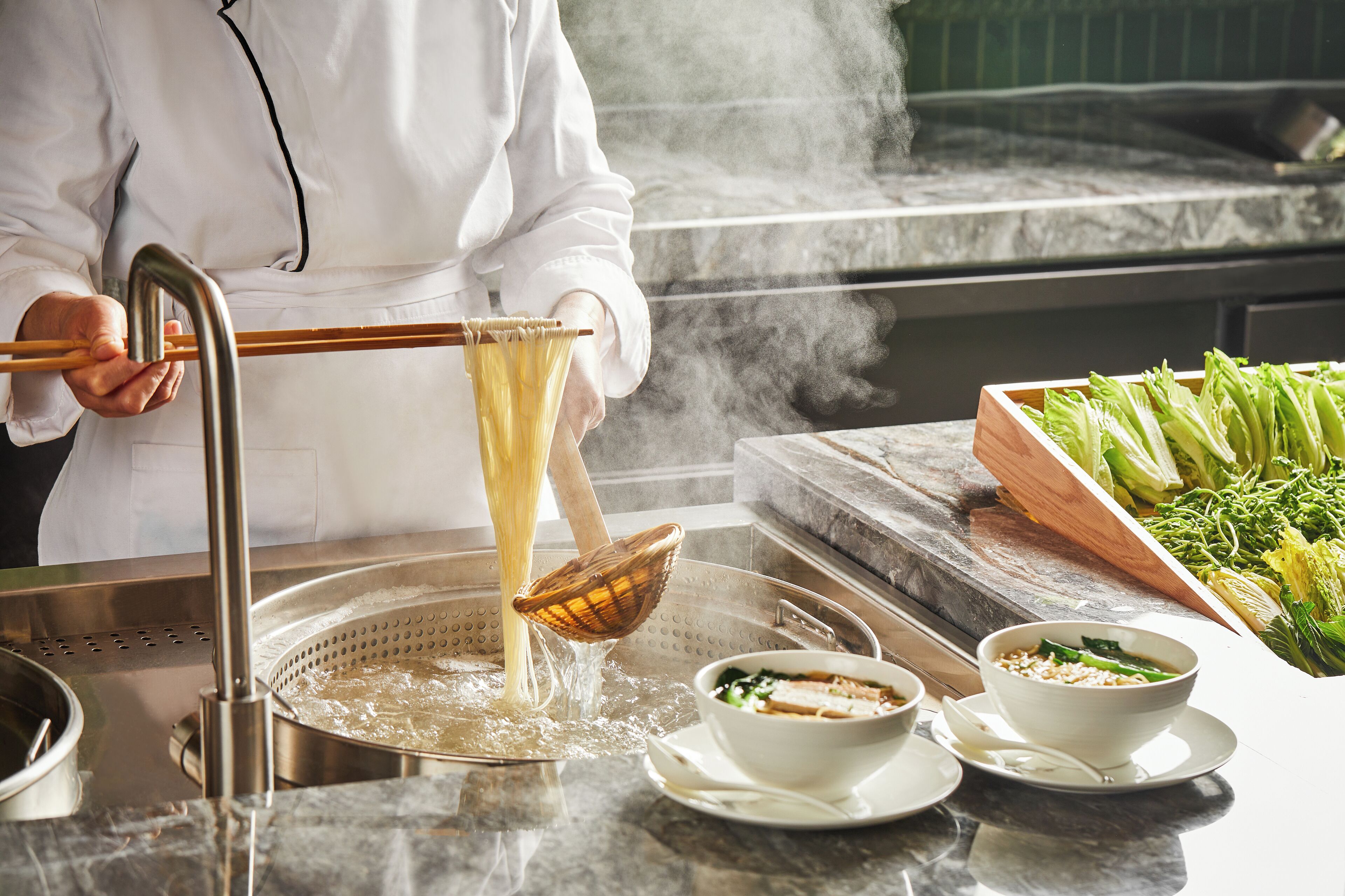 Café da manhã com buffet todos os dias (CNY 238 por pessoa) 