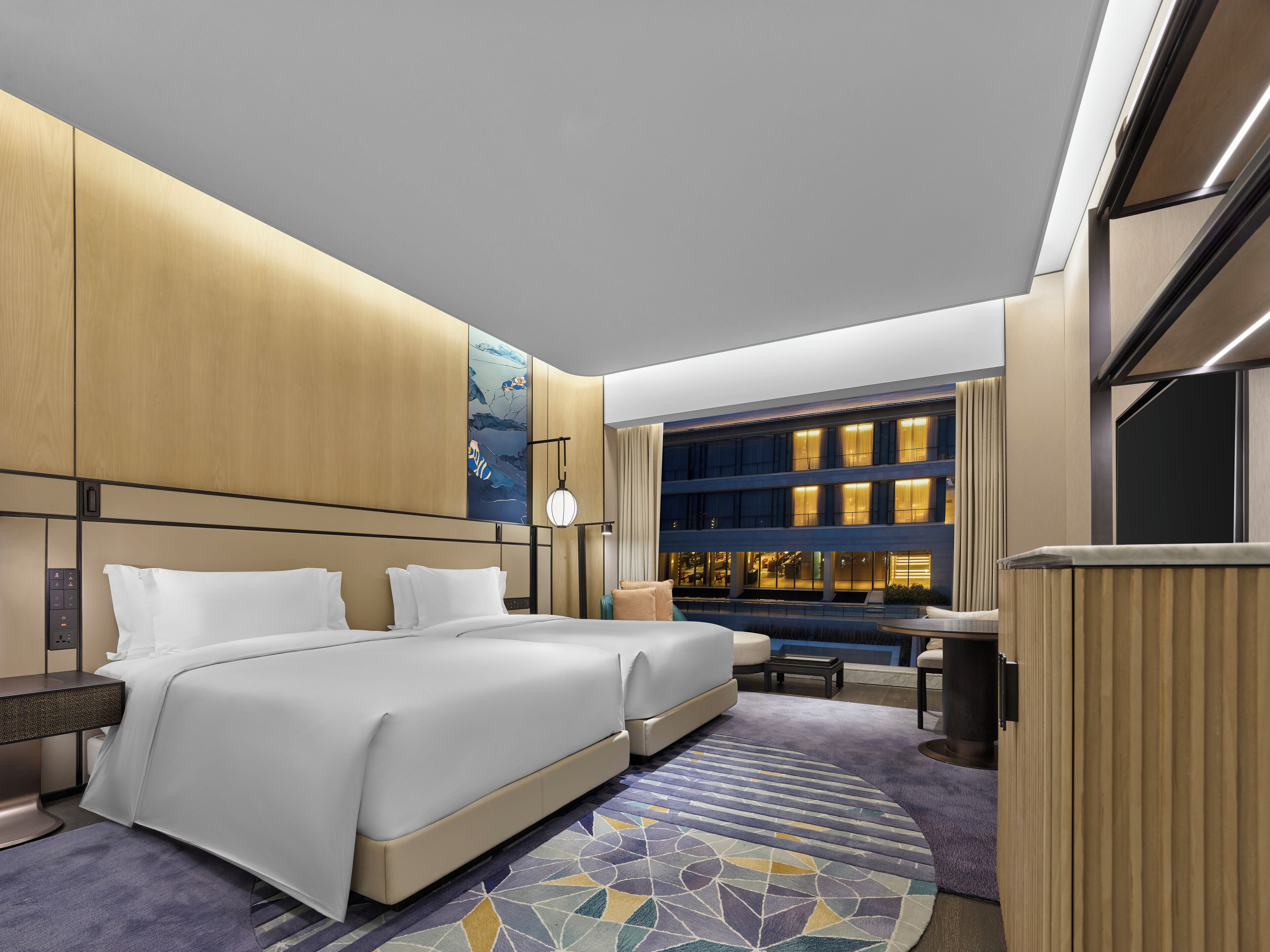 Room, 2 Twin Beds, Garden View | Premium bedding, down comforters, pillowtop beds, free minibar items