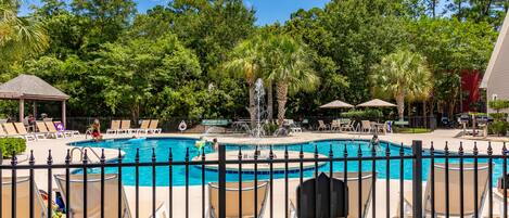 Condo, 2 Bedrooms, Private Pool, Garden View | Pool | Outdoor pool