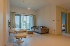 Living area - Bellavista - Chic - 1 BR - Burj Royal (Dubai)