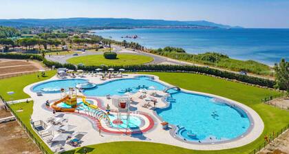 Mobil-home avec piscine pour 6 personnes