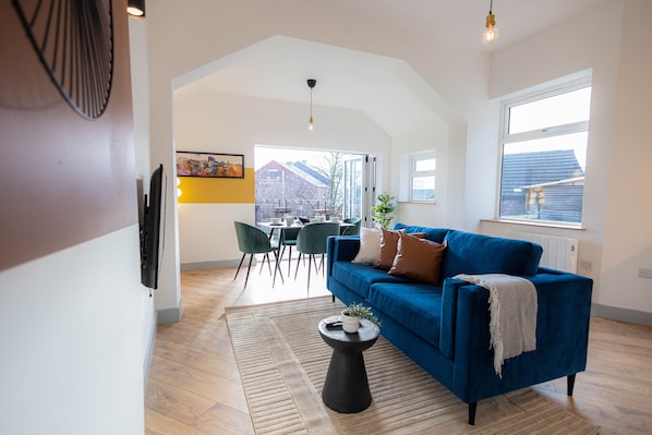 Apartment, 2 Schlafzimmer, Nichtraucher | Wohnbereich