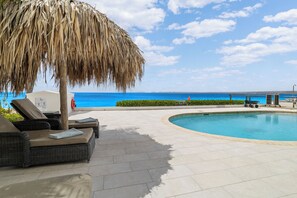 Outdoor pool - Belmar Oceanfront apartment 8 a 2 bedroom /2 bathroom ensuite de luxe apartment (Kralendijk)