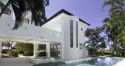 Classy Beachfront Home with Private Pool - Hermosa Palms 110 by RedAwning
