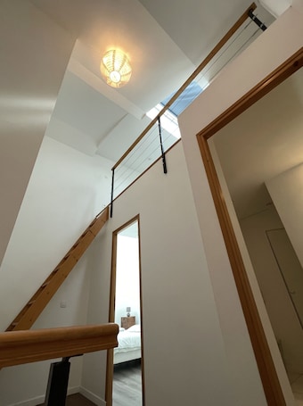 Interior. Gîte Pommier 7 Personnes, au Calme, Piscine