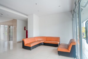 Sala de estar en el lobby
