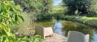 Mecklenbü mit Teich, Kamin, Sauna und Hotpott