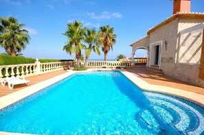 Outdoor pool - SAONA VILLAS (AS SABI): villa for 6 people, private pool, wifi (Dénia)