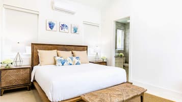 8 bedrooms, iron/ironing board, WiFi (free), bed sheets